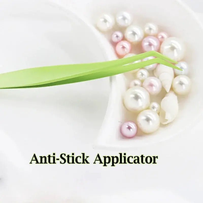 Glue - Free Eyelashes Kit With Anti - Stick Applicator And Stainless Steel Tweezers