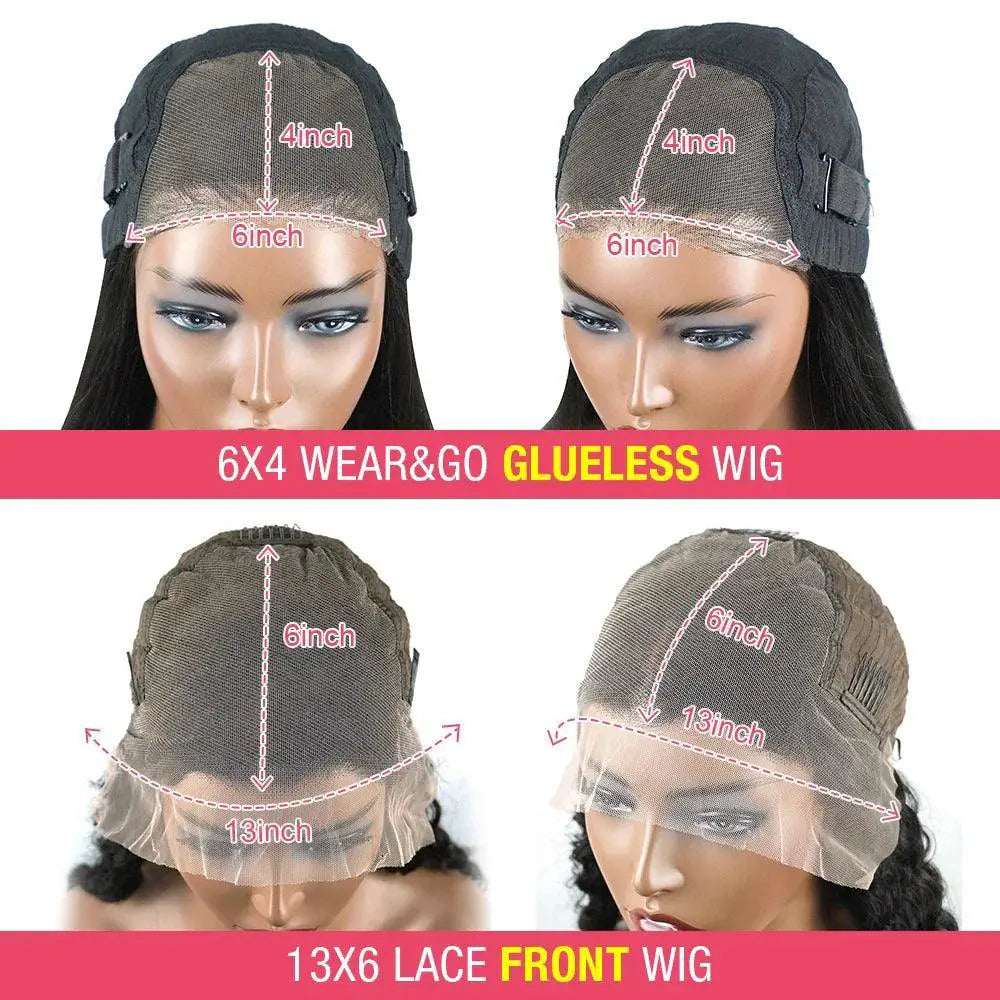 Glueless Brazilian Body Wave Wig 200 Percent Density
