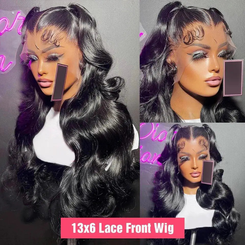 Glueless Brazilian Body Wave Wig 200 Percent Density