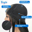 Glueless Brazilian Human Hair Bob Wig Effortless Lace Front