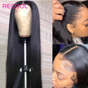 Glueless HD Lace Front Human Hair Wig Bone Straight Style
