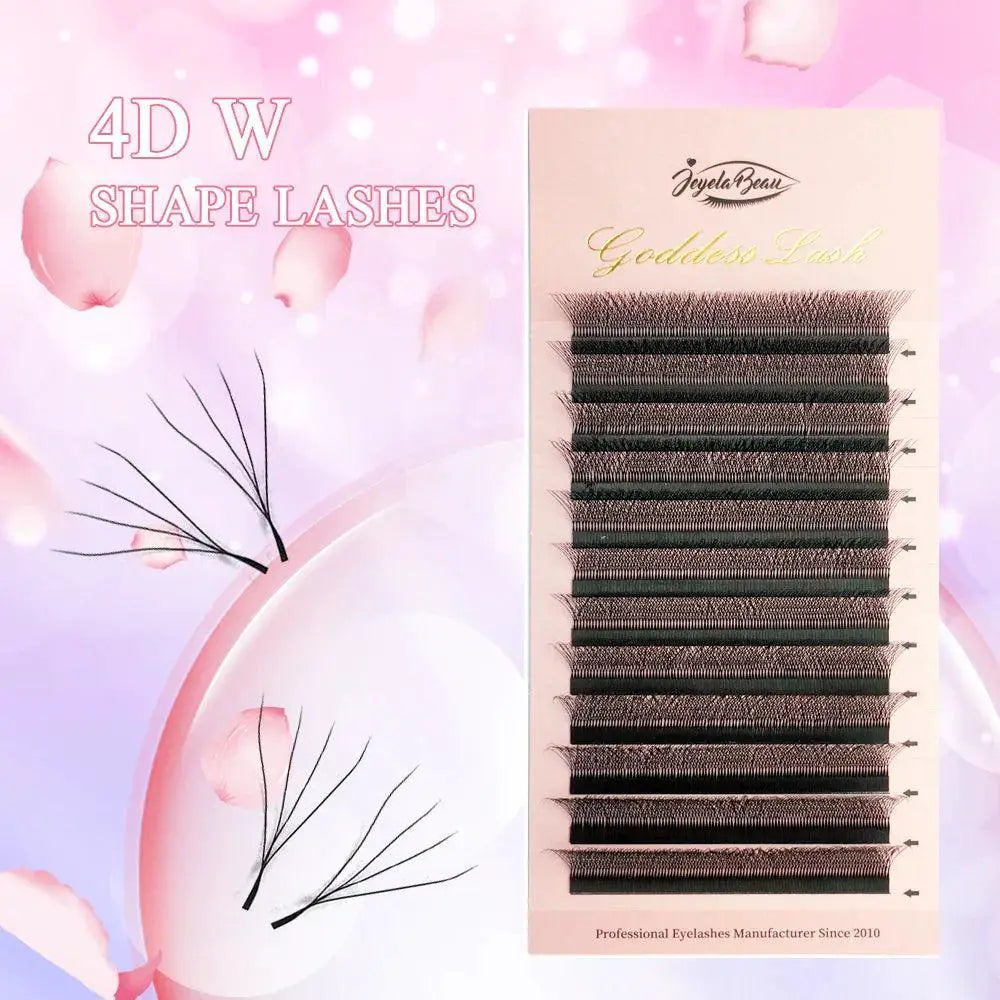 Goddess 4D W Eyelash Extensions Voluminous WLash Design