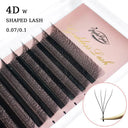 Voluminous Eyelash Extensions for Salons