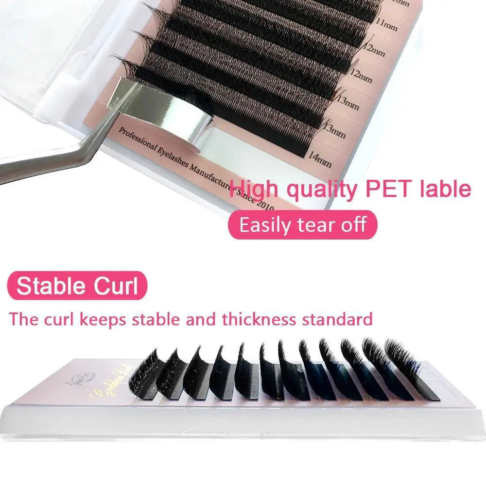 Goddess 4D W Eyelash Extensions Voluminous WLash Design