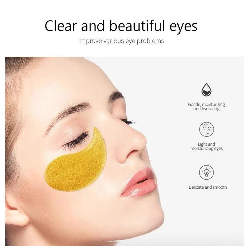 Gold Caviar Eye Masks Youthful Rejuvenation Hydration