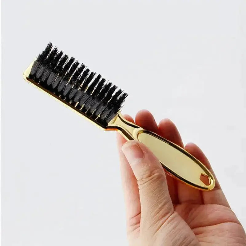 Gold Hair Comb With Cleaning Brush Upgrade Your Hair Routine