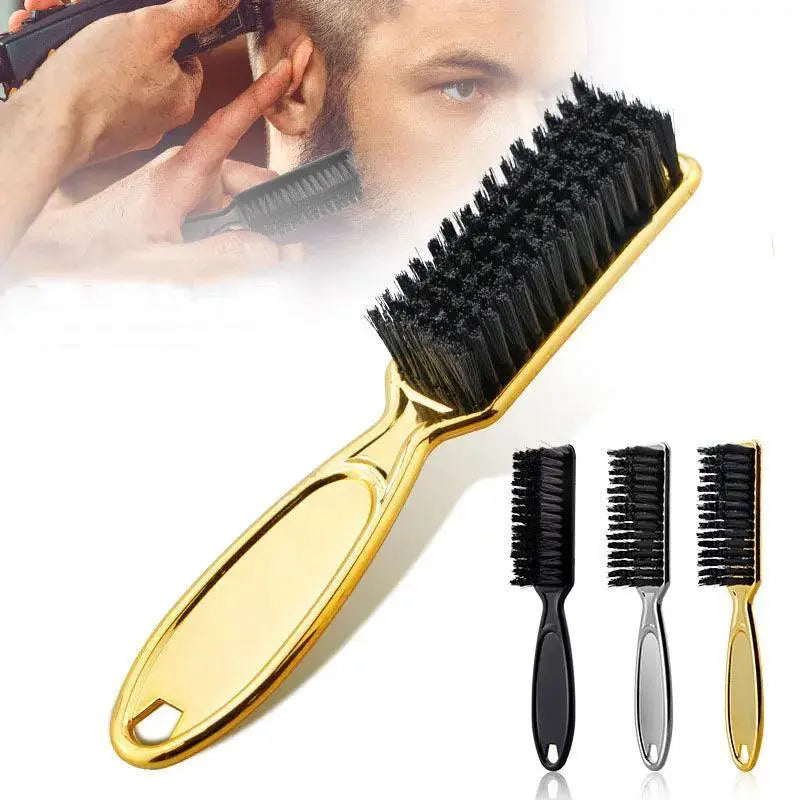 Gold Hair Comb With Cleaning Brush Upgrade Your Hair Routine