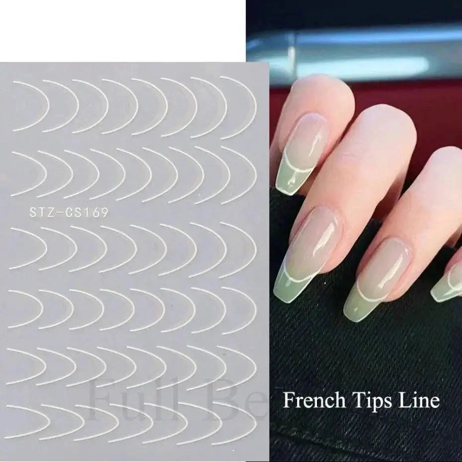 Gold Rose 3D Nail Art Stickers for Chic Manicures Decor