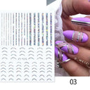 Salon-Quality Nail Decals for Glam Nails