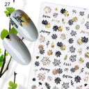 Salon-Quality Nail Decals for Glam Nails