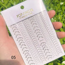 Salon-Quality Nail Decals for Glam Nails