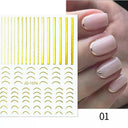 Salon-Quality Nail Decals for Glam Nails