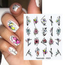 Salon-Quality Nail Decals for Glam Nails