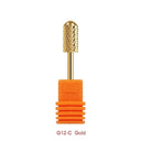 Golden Carbide Nail Drill Set: Precision Care Kit for Nails