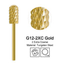 Golden Carbide Nail Drill Set: Precision Care Kit for Nails