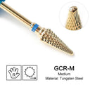 Golden Carbide Nail Drill Set: Precision Care Kit for Nails