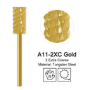 Golden Carbide Nail Drill Set: Precision Care Kit for Nails