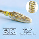 Golden Carbide Nail Drill Set: Precision Care Kit for Nails