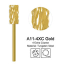 Golden Carbide Nail Drill Set: Precision Care Kit for Nails