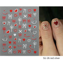 Golden Glam French Nail Art Stickers Chic Geometric Designs