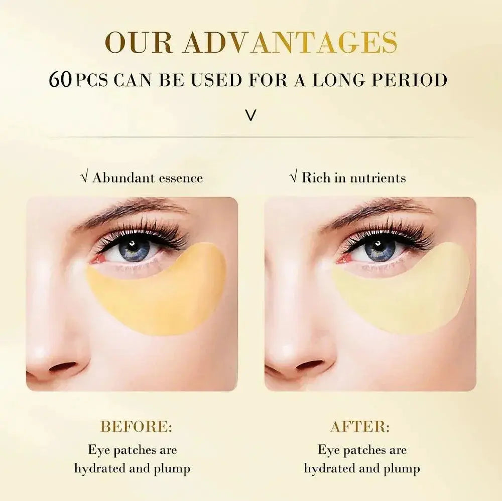 Golden Hydration Eye Mask Brightens Eyes And Youthful Skin