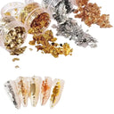 Gleaming Nail Art Foil Kit For DIY Nails