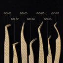 Precise Grip Eyelash Tweezers for Pros