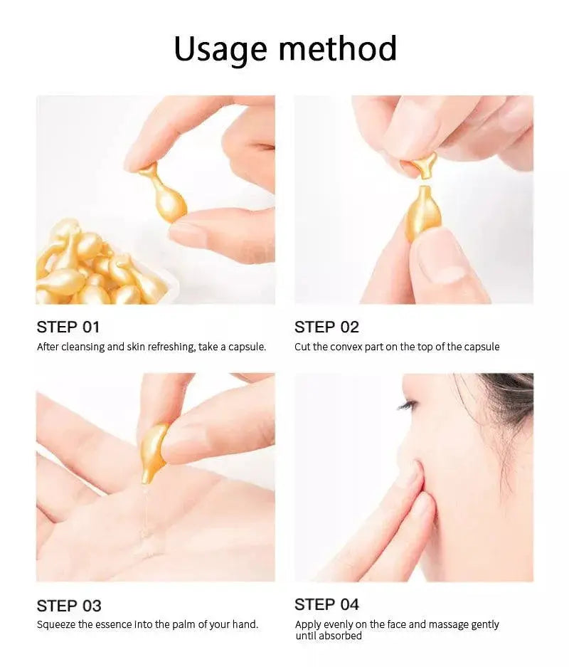 Golden Radiance Capsules Daily Glow Youthful Skin Serum