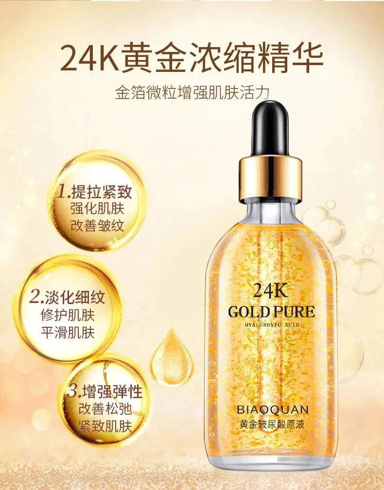 Golden Radiance Serum With Hyaluronic Acid Niacinamide