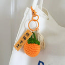 Good Thing Happening Doll Pendant Handmade Woven Keychain