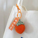 Good Thing Happening Doll Pendant Handmade Woven Keychain