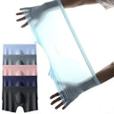 Cooling Ice Silk Boxers for Men Hot Days