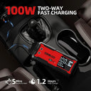 GOOLOO 3000A Portable Jump Starter And Power Bank With LED Light