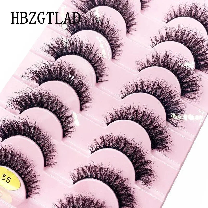 3D Mink False Eyelashes Natural Look Handcrafted Lashes