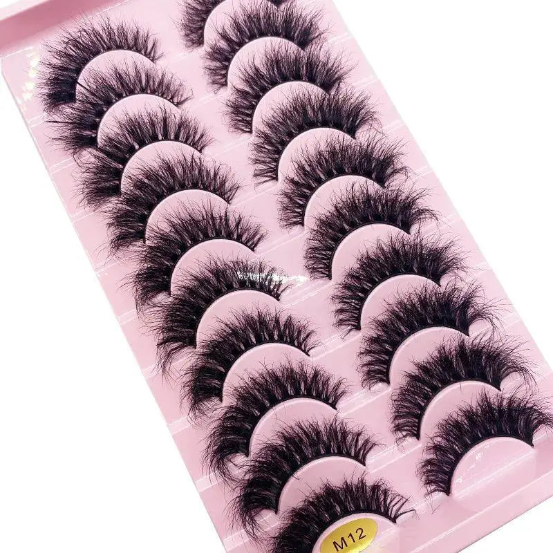 3D Mink False Eyelashes Natural Look Handcrafted Lashes