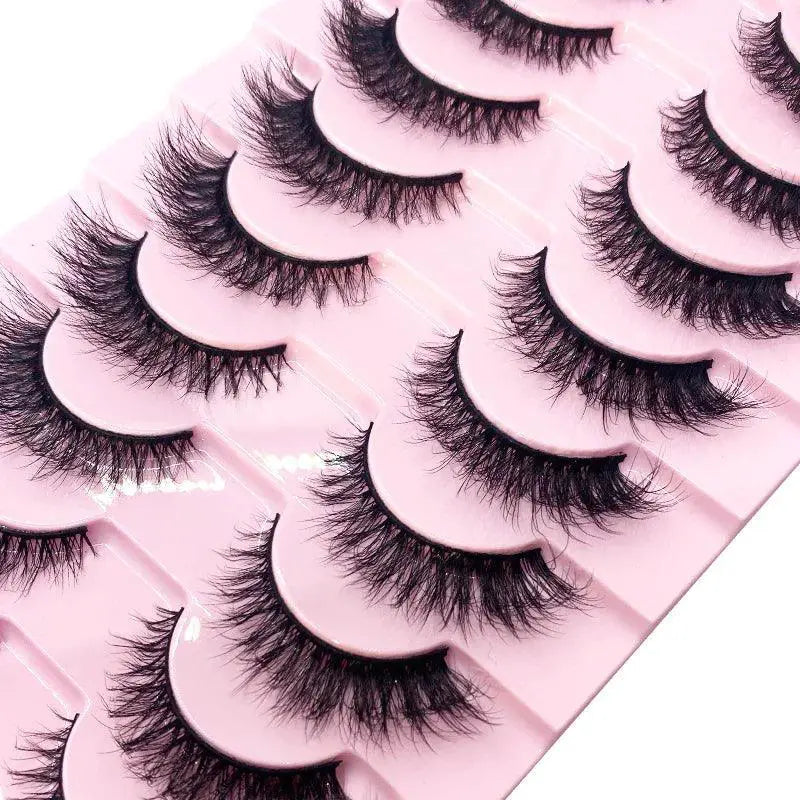 3D Mink False Eyelashes Natural Look Handcrafted Lashes