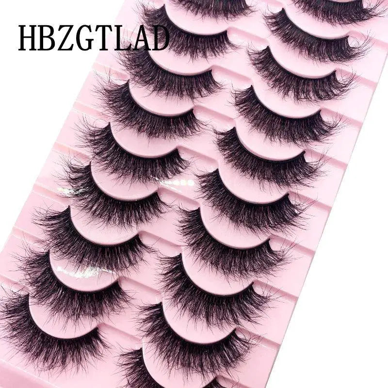 Mink Eyelashes - Natural Look Daily — 10 pairs Fly-19