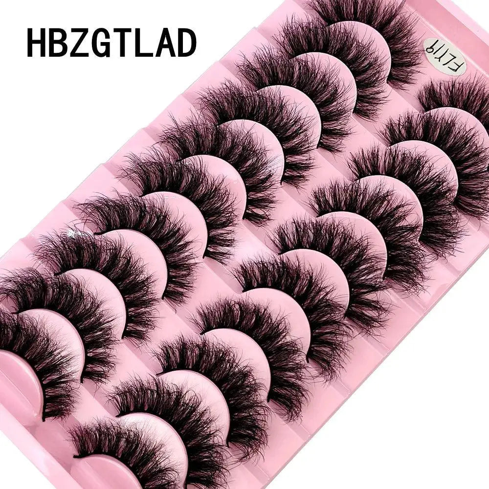 Mink Eyelashes - Natural Look Daily — 10 pairs B21