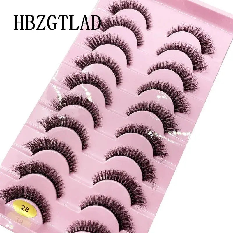 3D Mink False Eyelashes Natural Look Handcrafted Lashes