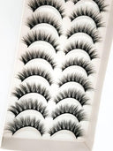 Gorgeous Handmade Synthetic False Eyelashes for Eye Enhancement