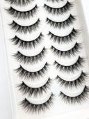 Gorgeous Handmade Synthetic False Eyelashes for Eye Enhancement