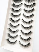 Gorgeous Handmade Synthetic False Eyelashes for Eye Enhancement