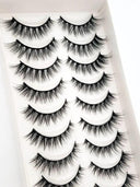 Gorgeous Handmade Synthetic False Eyelashes for Eye Enhancement