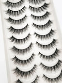 Gorgeous Handmade Synthetic False Eyelashes for Eye Enhancement