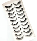 Gorgeous Handmade Synthetic False Eyelashes for Eye Enhancement