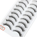 Gorgeous Handmade Synthetic False Eyelashes for Eye Enhancement