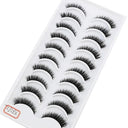 Gorgeous Handmade Synthetic False Eyelashes for Eye Enhancement
