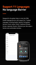 GPS Bike Computer for Cyclists With Maps