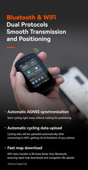 GPS Bike Computer for Cyclists With Maps