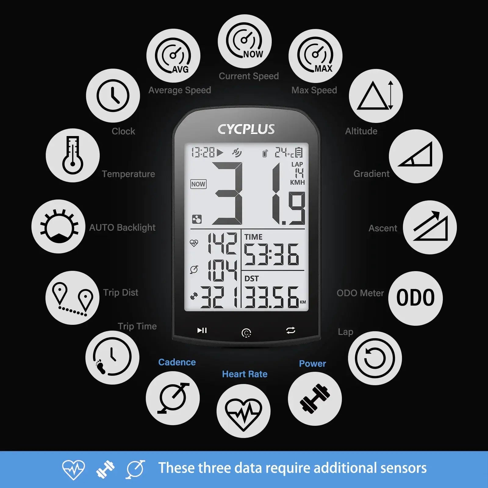 GPS Bike Computer for Endurance Riders